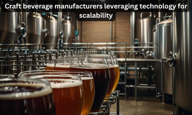 How are craft beverage manufacturers leveraging technology for scalability?
