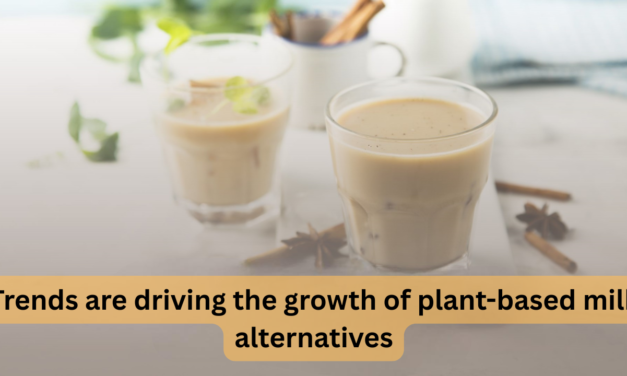 What trends are driving the growth of plant-based milk alternatives?