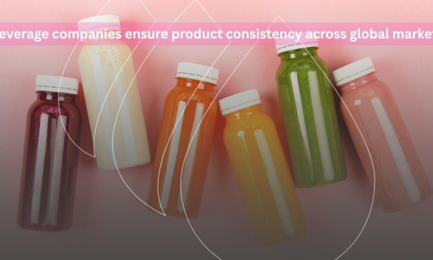 How do beverage companies ensure product consistency across global markets?