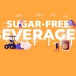What are the challenges in producing low-sugar or sugar-free beverages?