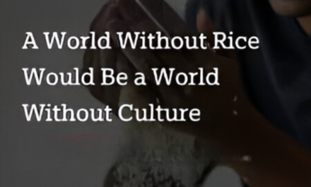 A World Without Rice Would Be a World Without Culture