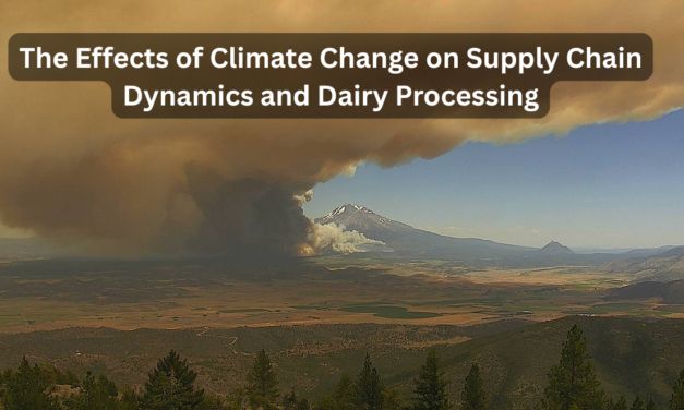 The Effects of Climate Change on Supply Chain Dynamics and Dairy Processing