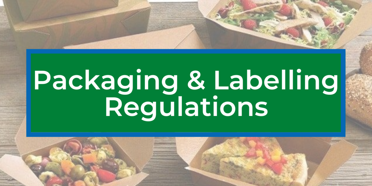 How do companies ensure compliance with labeling regulations for packaged goods?