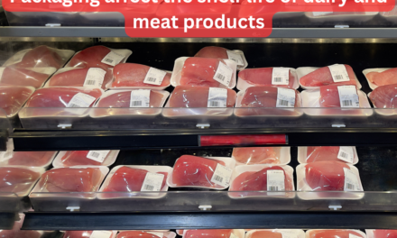 How does packaging affect the shelf life of dairy and meat products?