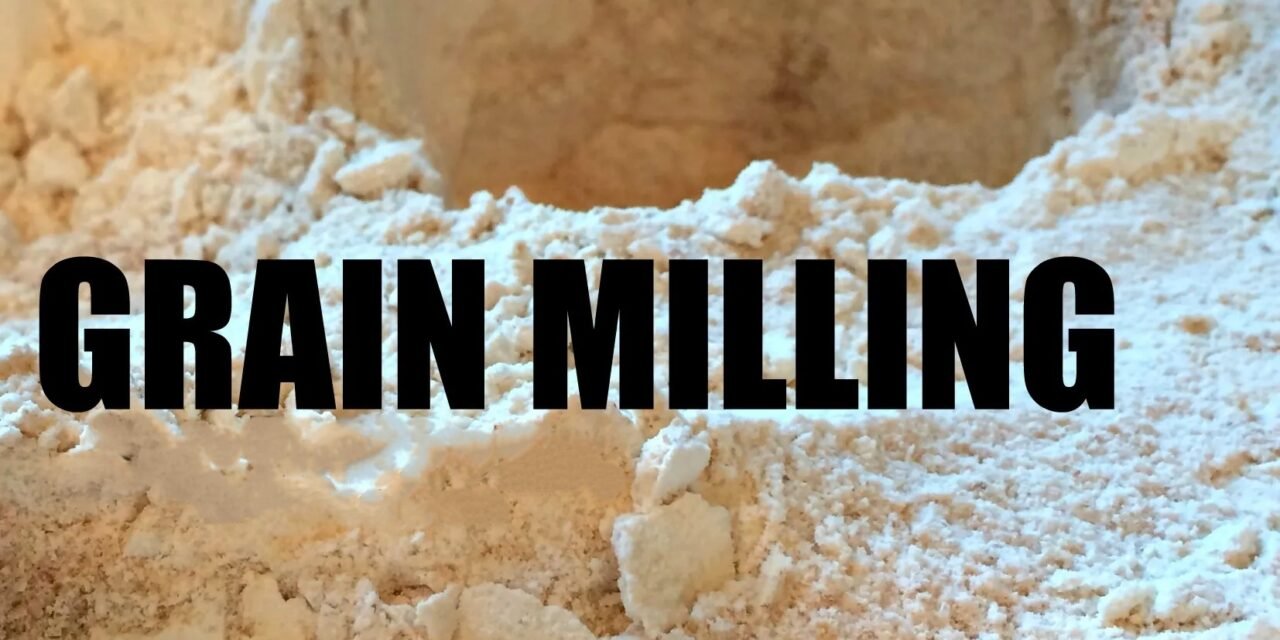 How does milling affect the nutritional value of grains?