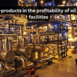 What role do by-products play in the profitability of oil extraction facilities?