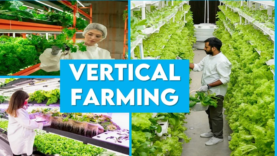 How can vertical farming benefit urban vegetable growers?