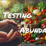 How can soil testing improve vegetable production?