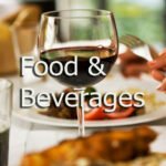 How does the raw material sourcing impact the production of food and beverages?
