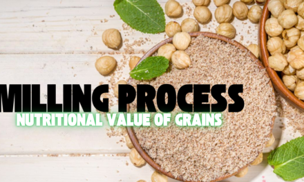 How does the milling process affect the nutritional value of grains?