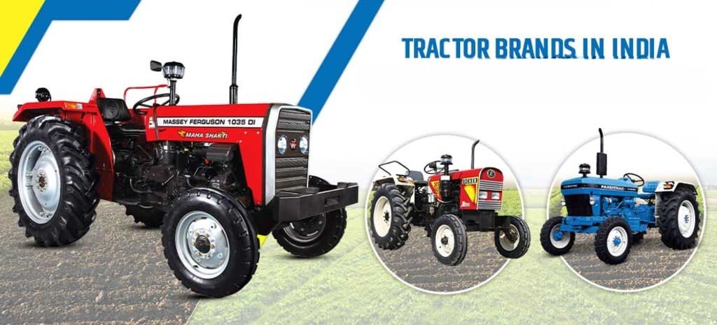 What are the popular tractor brands in India and their unique features?