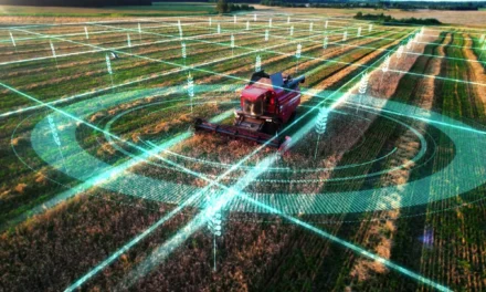 How do precision farming technologies integrate with tractors?