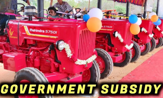 How do government subsidies impact tractor purchases in Tamil Nadu/India?